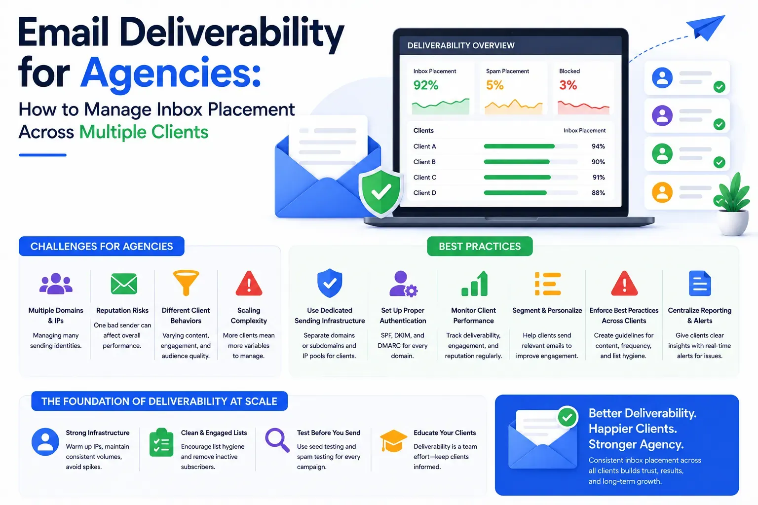 Cover image for Email Deliverability for Agencies: How to Manage Inbox Placement Across Multiple Clients