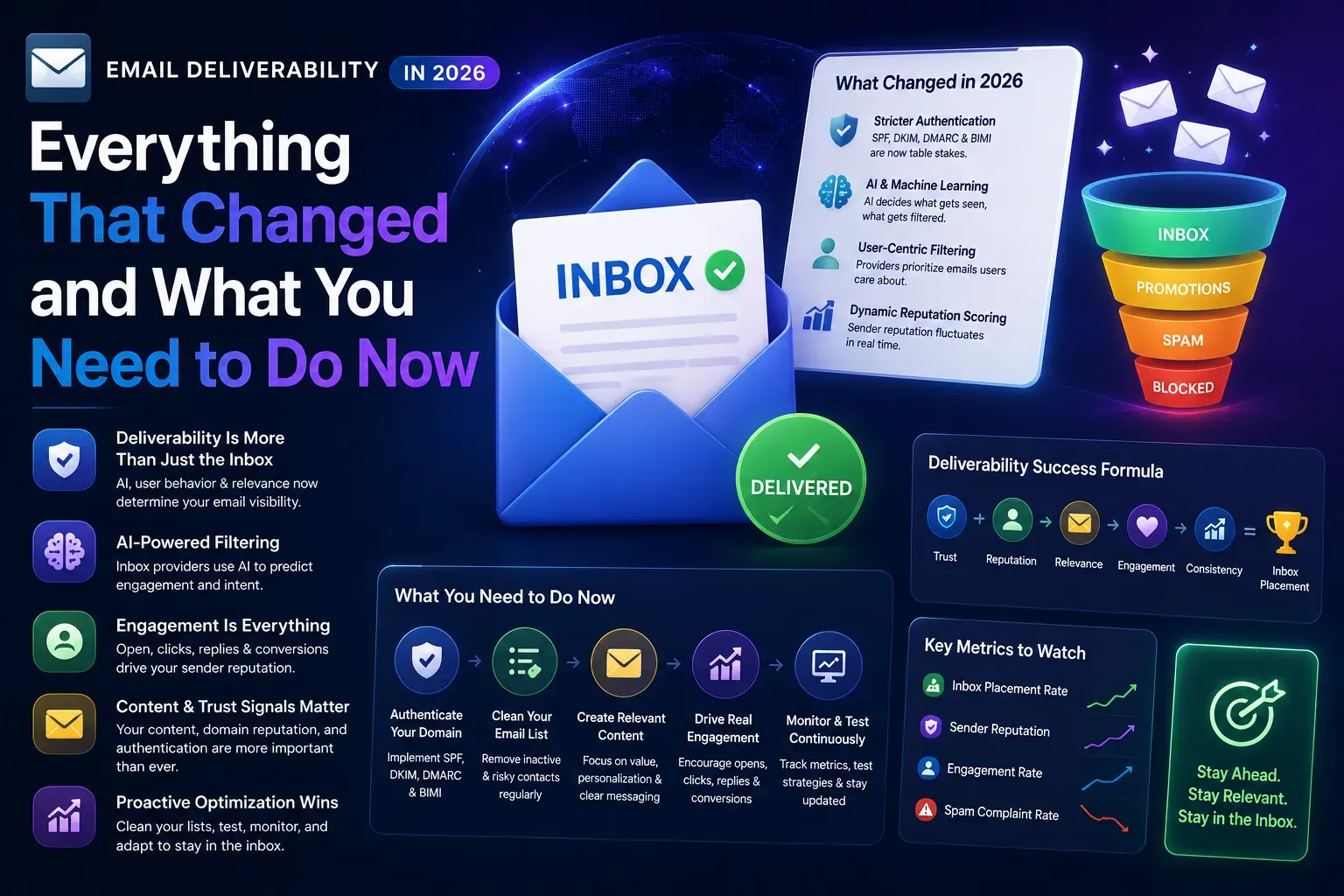 Cover image for Email Deliverability in 2026: Everything That Changed and What You Need to Do Now